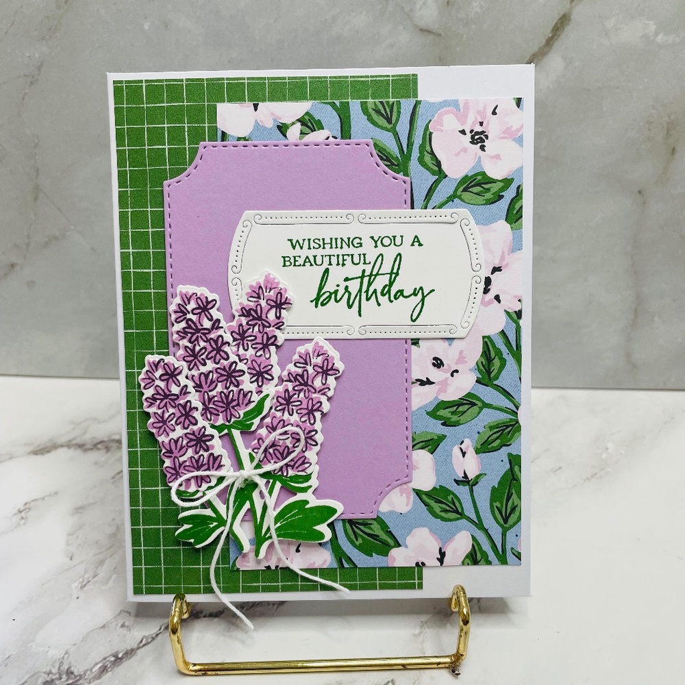 Wishing You A Beautiful Birthday Handmade Greeting Card